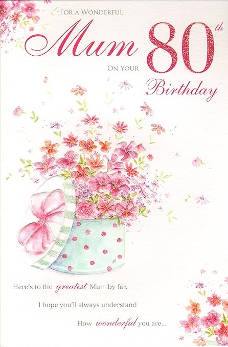 ideas for mums 80th birthday