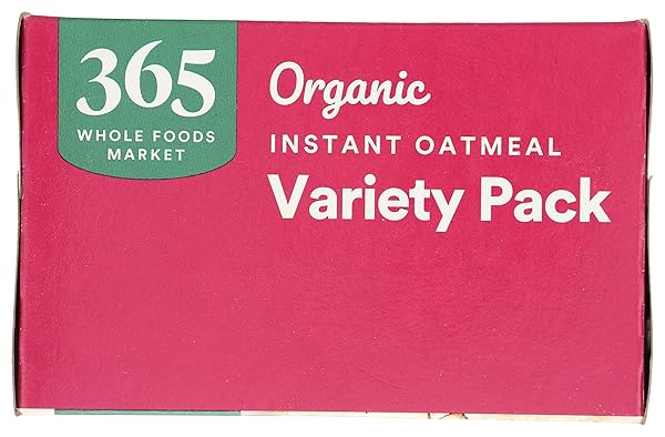 365 BY WHOLE FOODS MARKET, ORGANIC VARIETY PACK INSTANT OATMEAL, 11.3 OUNCE