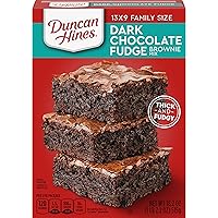 Duncan Hines Brownie Mix, Dark Chocolate, 18.2 oz