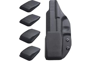 HOGIKUO Comfortable Holster Wedge,Soft Foam Appendix Carry Wedge for IWB Holster Pillow Wedge Kit (4 Piece)