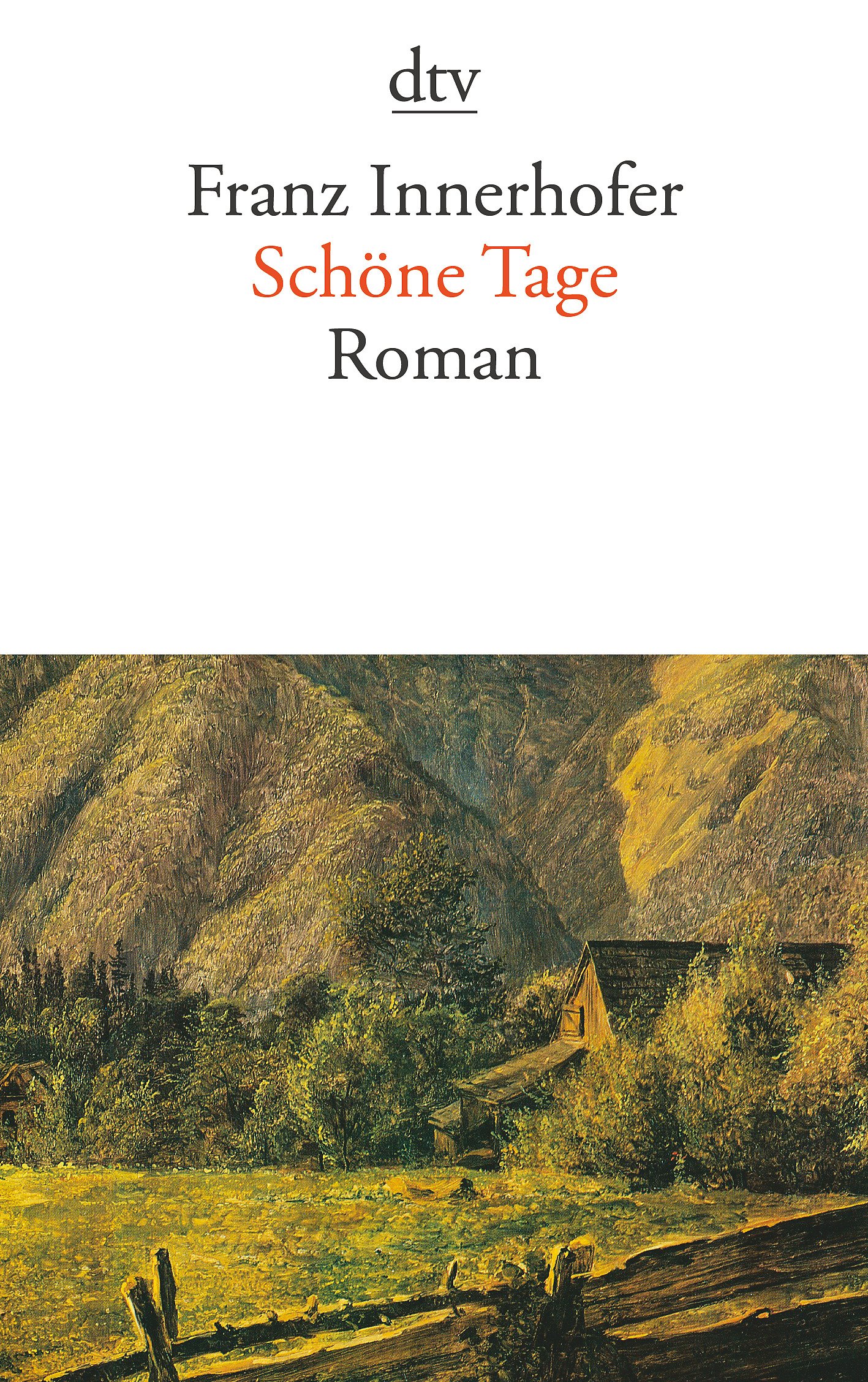 Schone Tage Roman Franz Innerhofer 9783423117395 Amazon Com Books