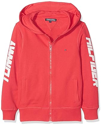 Tommy Hilfiger Jungen Sweatjacke AME Hilfiger Hooded Zipthru