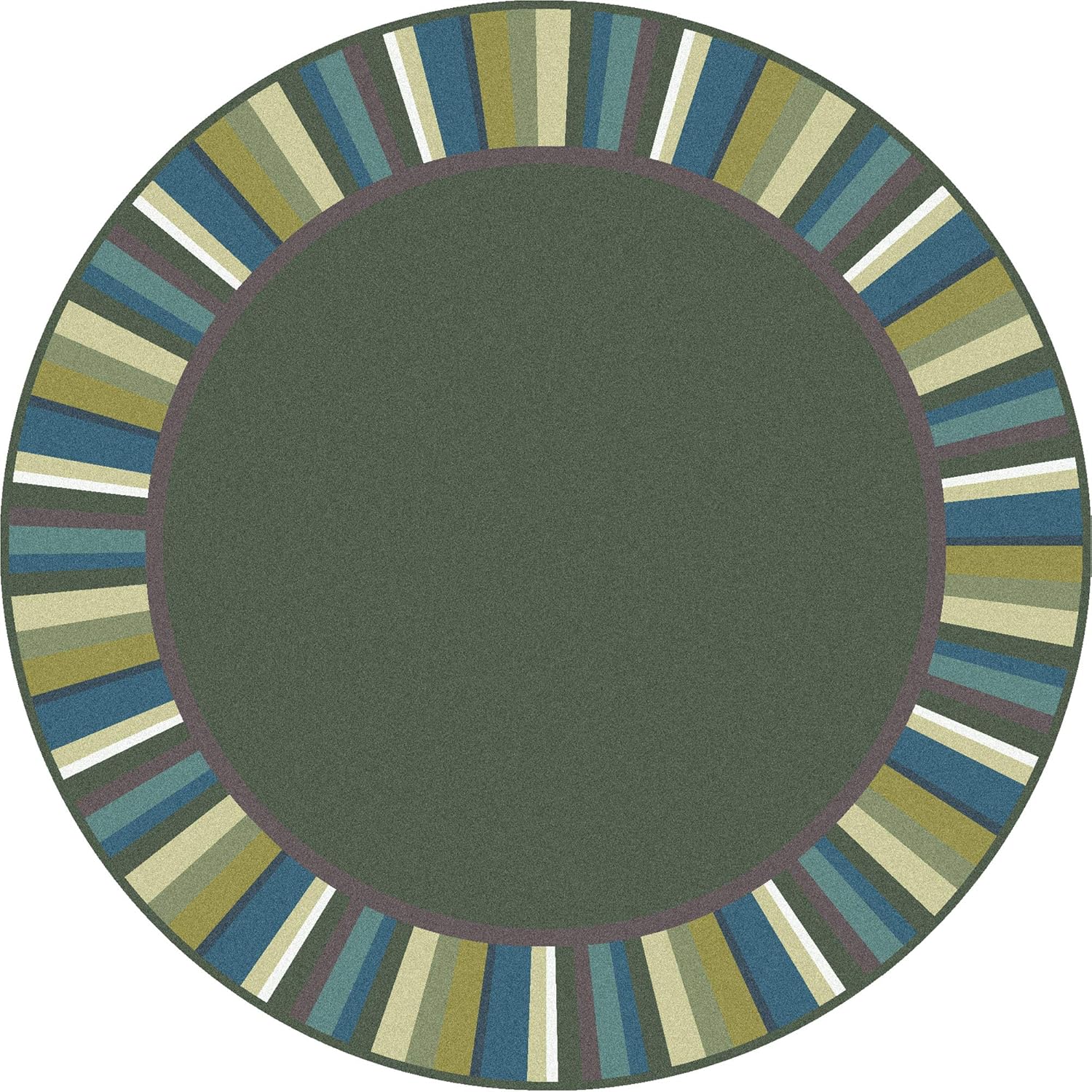 Joy Carpets Kid Essentials Infants & Toddlers Round Clean