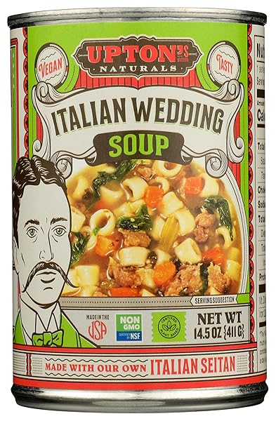 UPTONS NATURALS ITALIAN WEDDING SOUP, 14.5 OZ