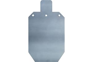 TOAAOT Steel Targets for Shooting, 1/2 inch Thick Professional-Grade AR500 Silhouette Metal Gong Target for Precision Shooting