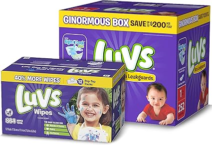luvs 252 size 1