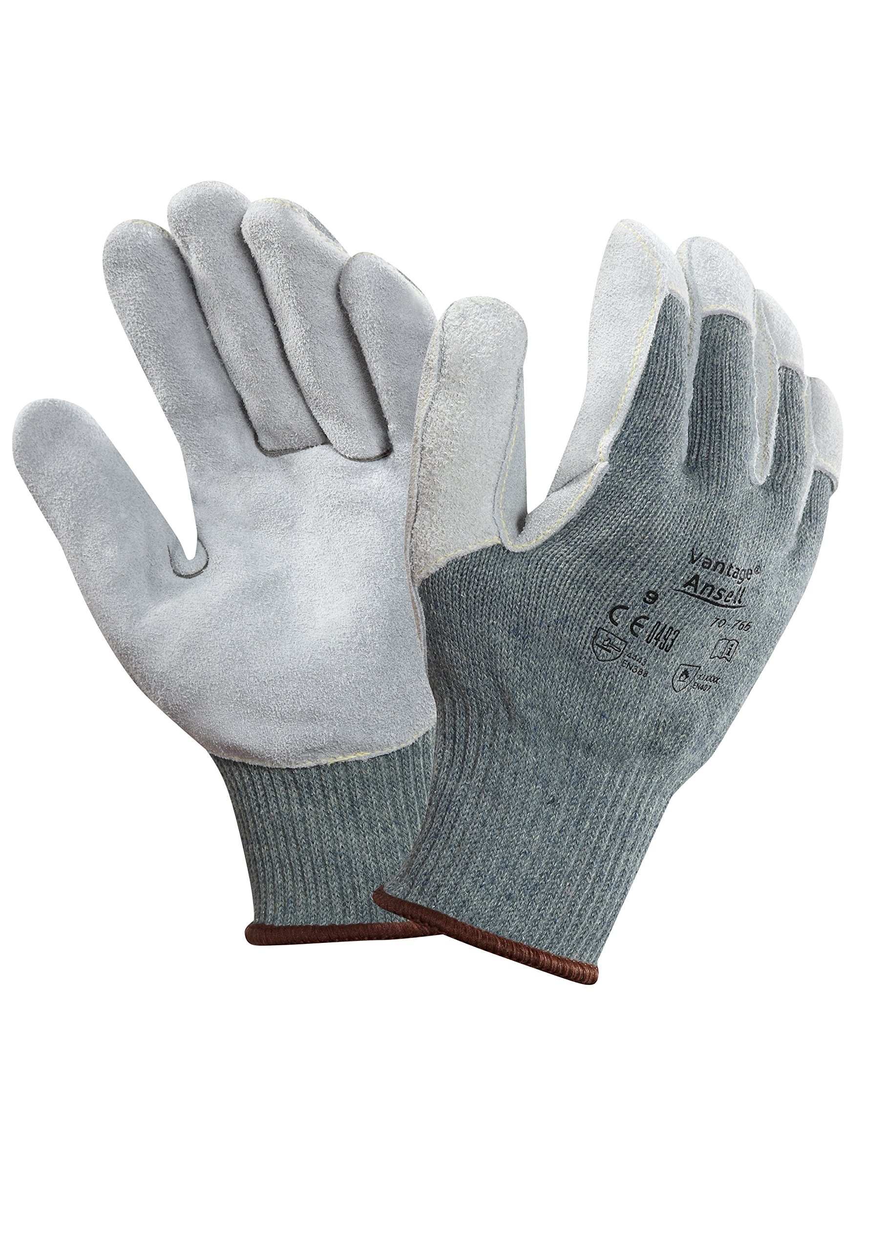 Ansell ActivArmr 70-765 Safety Work Gloves, Cut Resistant, Mechanical Protection, Industrial PPE, Green, Size M (12 Pairs) โ image 1