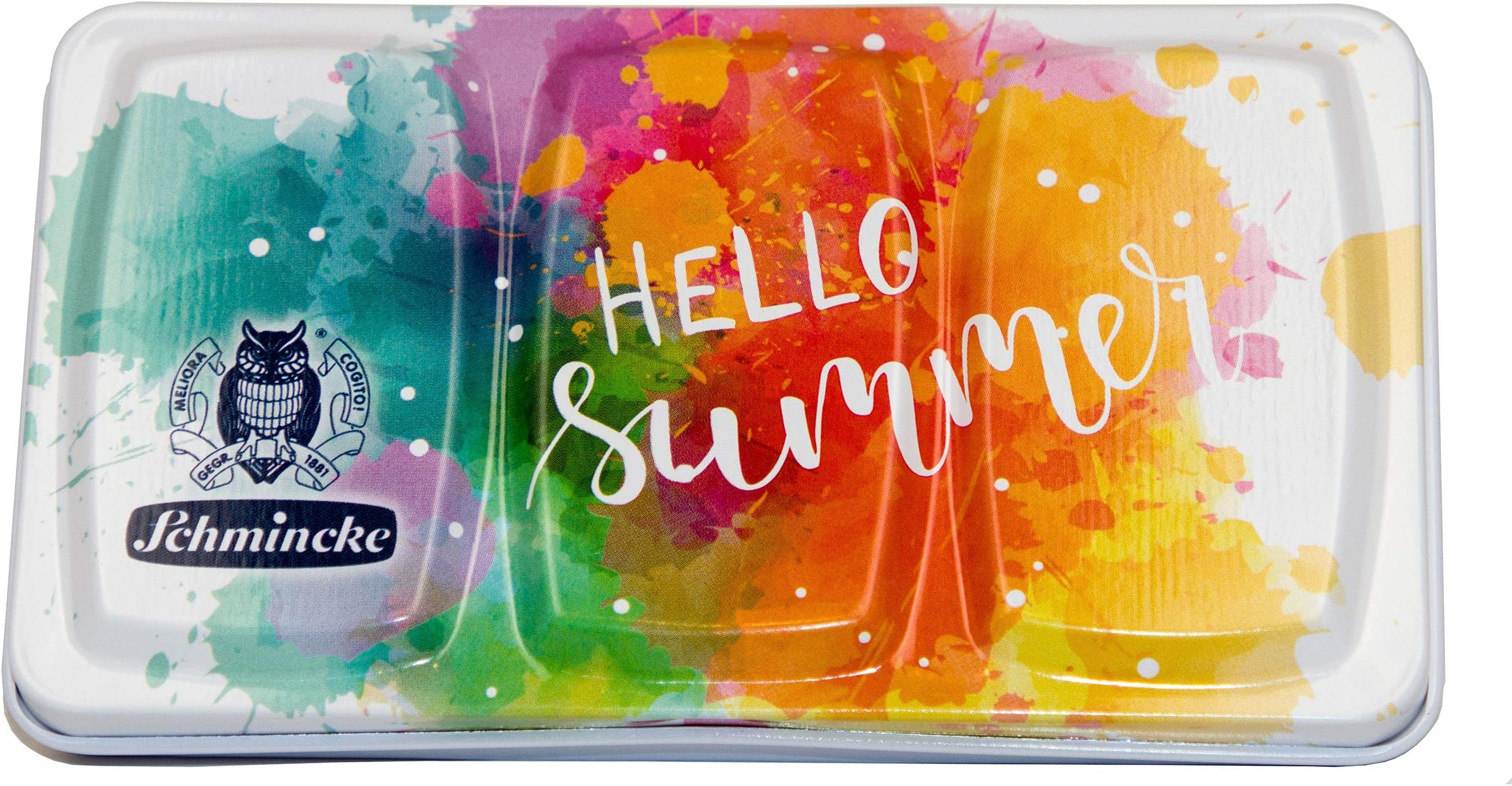 Akademie Aquarell metallbox 9x1/2 (half) pans Hello Summer
