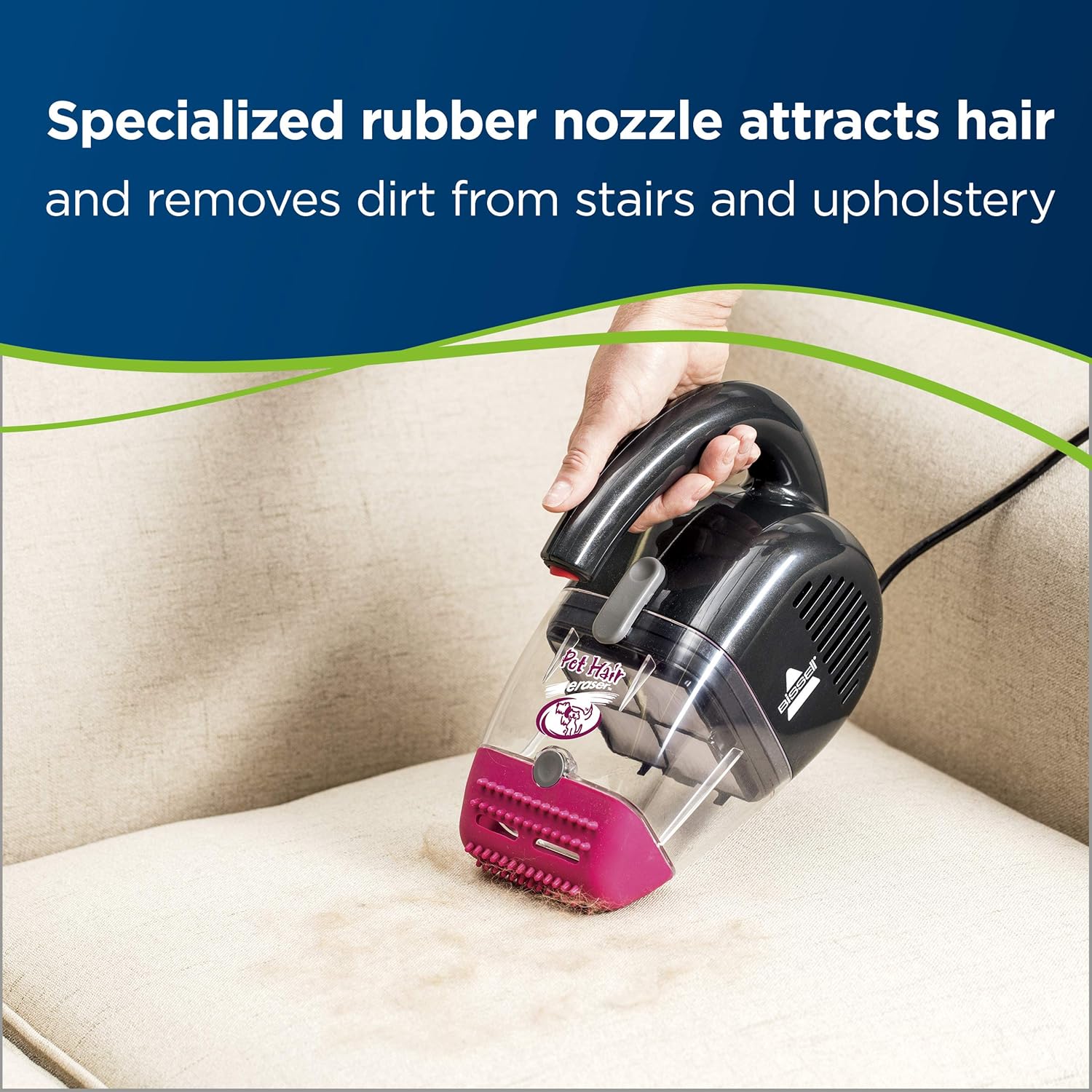 Bissell Pet Hair Eraser Handheld Vacuum, Corded, 33A1: Home & Kitchen