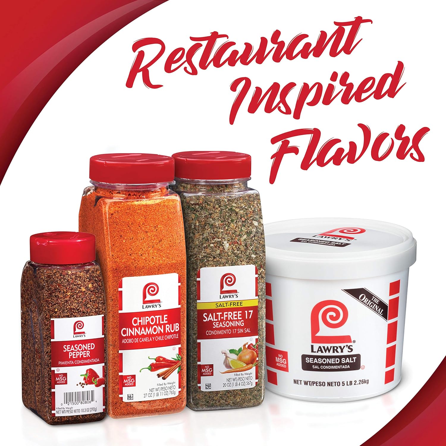 Lawry's Salt Free 17 Seasoning, 20 oz : Salt Substitutes : Grocery & Gourmet Food