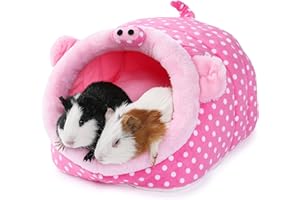 JanYoo Chinchilla House Ferret Bed Accessories Tunnel Pouch for Hedgehog Supplies