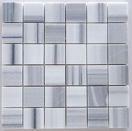 Mink Marmara Equator Marble 2 X 2 Polished Mosaic Tile Sample