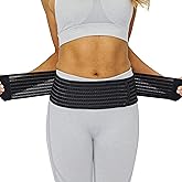 NeoTech Care 3-in-1 Maternity Pregnancy Support, Postpartum Belly Wrap & Pelvis Belt/Brace/Band (Black, Medium Size)