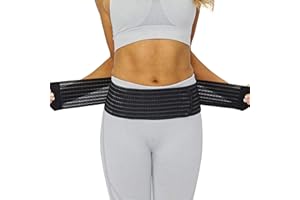 NeoTech Care 3-in-1 Maternity Pregnancy Support, Postpartum Belly Wrap & Pelvis Belt/Brace/Band (Black, X-Large Size)