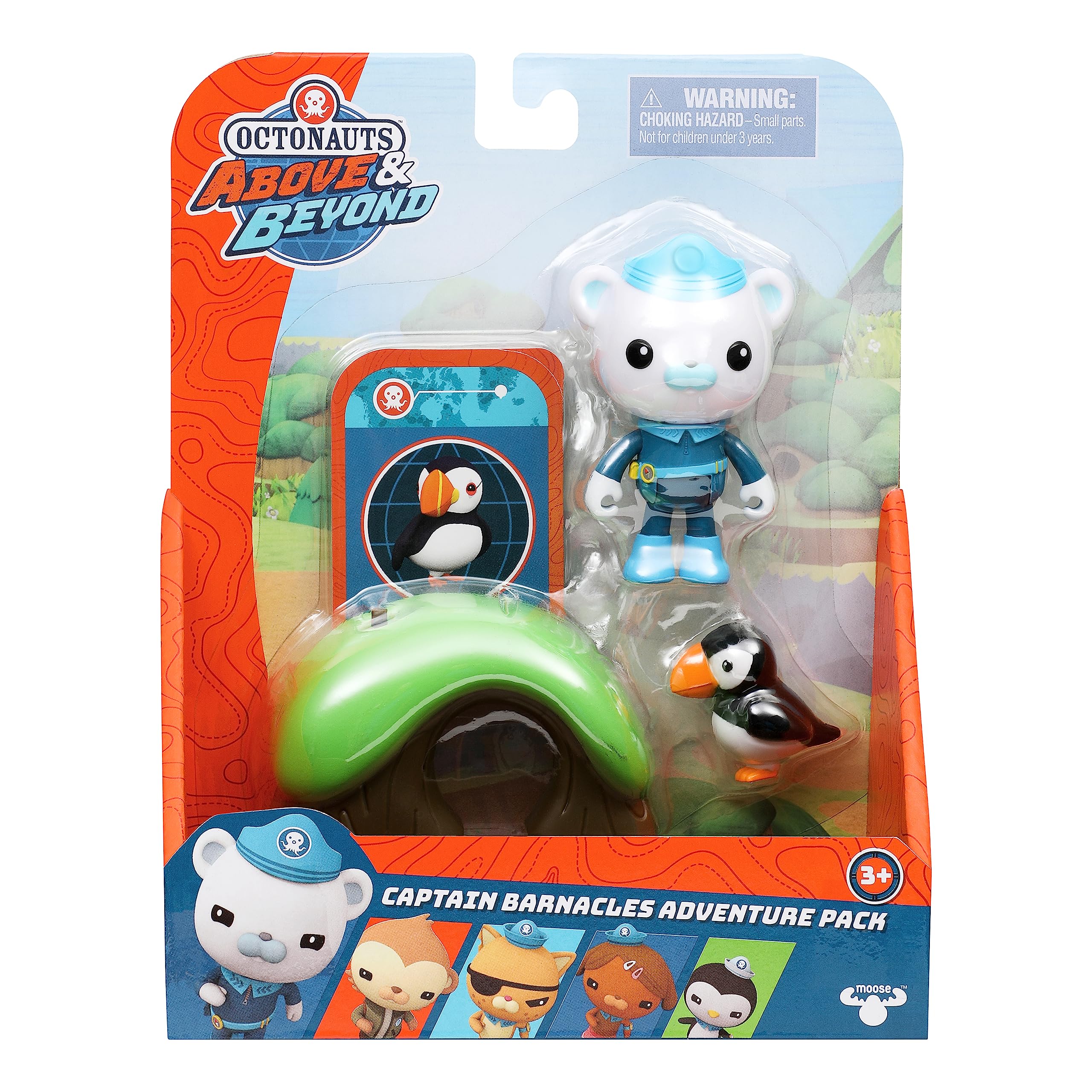 Octonauts Above and Beyond | Deluxe Toy Figure | Captain Barnacles Adventure Pack | Recreate Missions — image 1