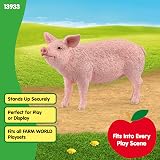 Schleich Farm World Pig Toy Figurine - Realistic Animal 2.3 inch Kids 3+ view 2