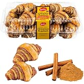 Cinnamon Rolls | Cinnamon Buns | Breakfast Pastry | Approx 20 Rugelach Pastries Cinnamon Croissants | Preservative Free &amp; No Coloring Added | Dairy &amp; Nut Free | 19 oz Stern&rsquo;s Bakery