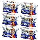 アイリスオーヤマ ペット用ウェットティッシュ 厚型 (80枚入×3P)×6