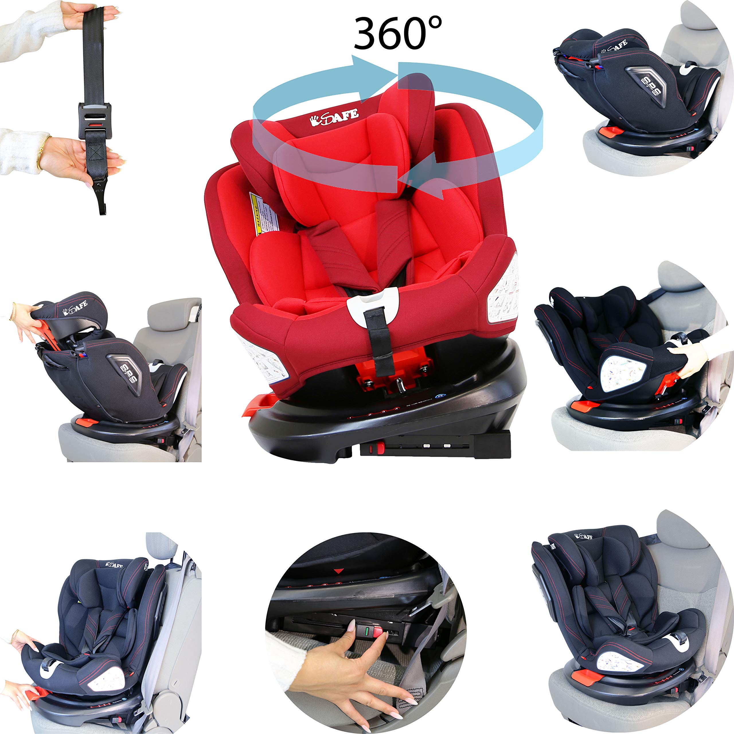 bonio baby car seat 360 rotating