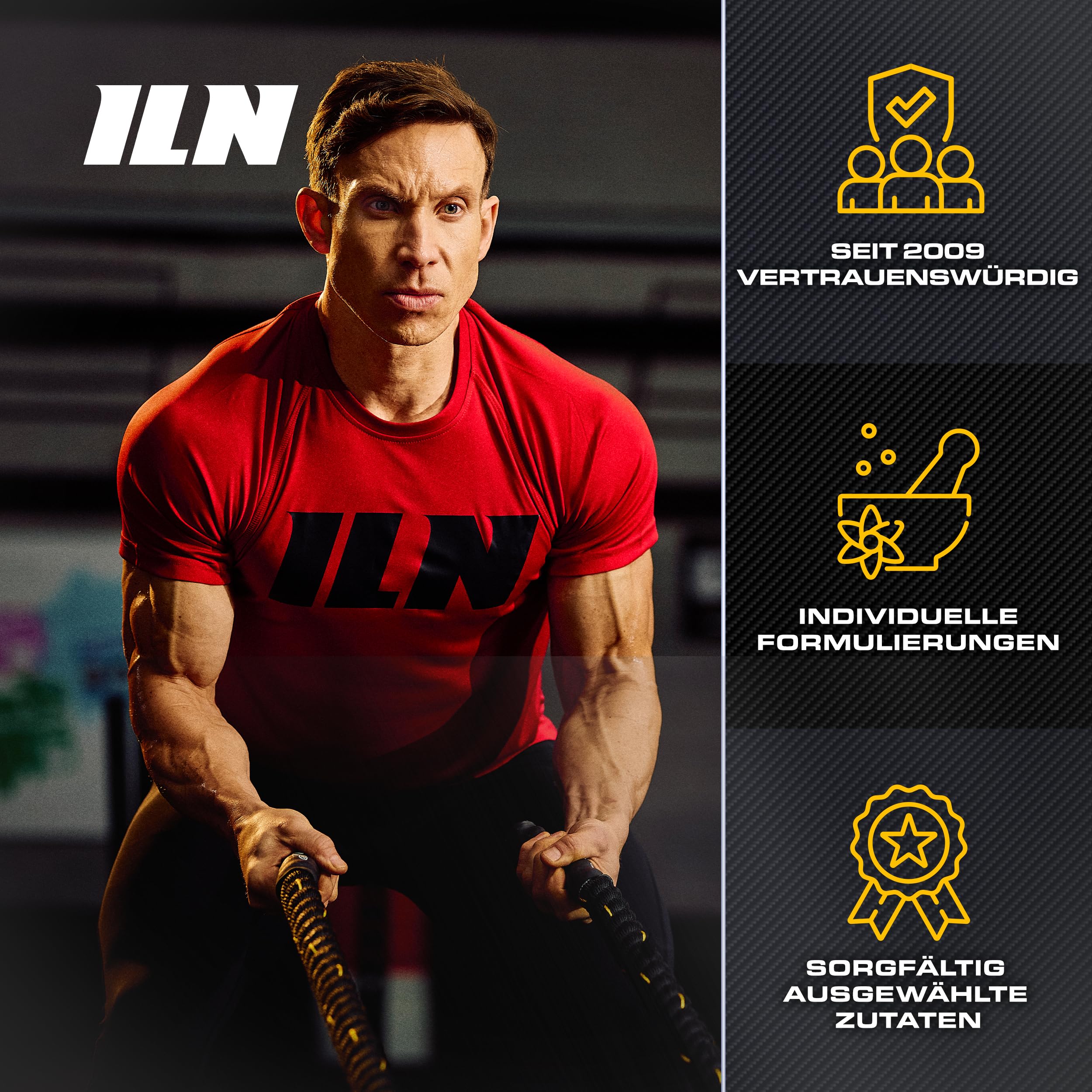 ILN – Creatin Kapseln – 5.200 mg Kreatin Monohydrat pro Tag – 240 vegane Kapseln – Kreatin Kaplsen für Training & Muskelaufbau 6
