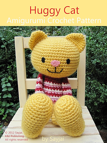 Download Huggy Cat Amigurumi Crochet Pattern (Big Huggy Dolls Book 1) (English Edition) PDF