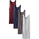 Fruit of the Loom Men's Premium Assorted A-Shirt (Pack of 4)