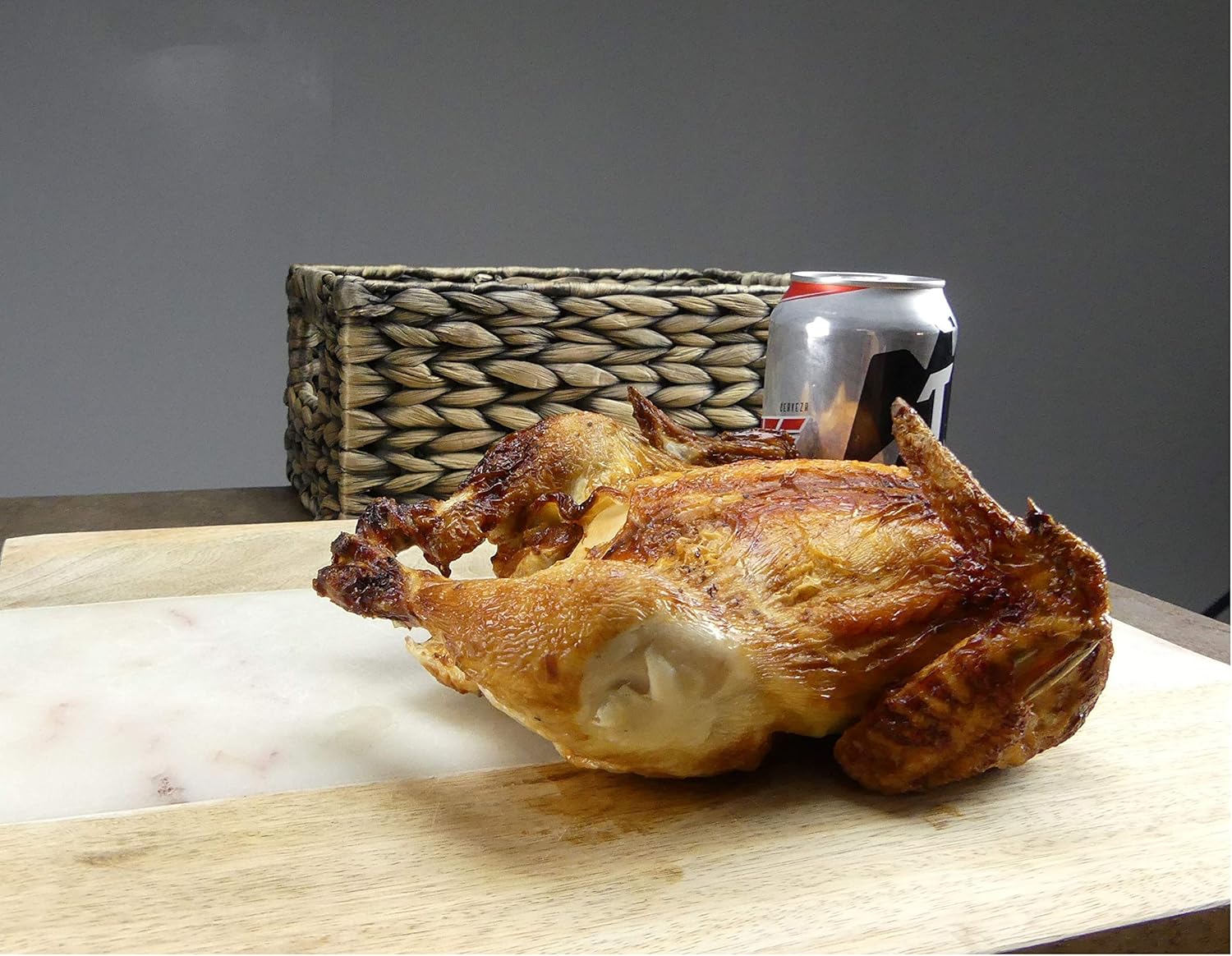 Bayou Classic 0880-CS Stainless Steel Beercan Chicken Rack, Silver : Grill Racks : Garden & Outdoor