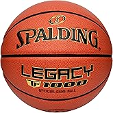 Spalding Legacy TF-1000 Official Game Ball, Indoor Basketball, Sizes 6 &amp; 7