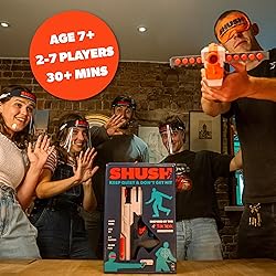 Shush - The Shooting Party Game - Toy Foam Blaster