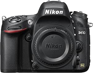 Nikon D610 24.3 MP CMOS FX-Format Digital SLR Camera (Body Only)