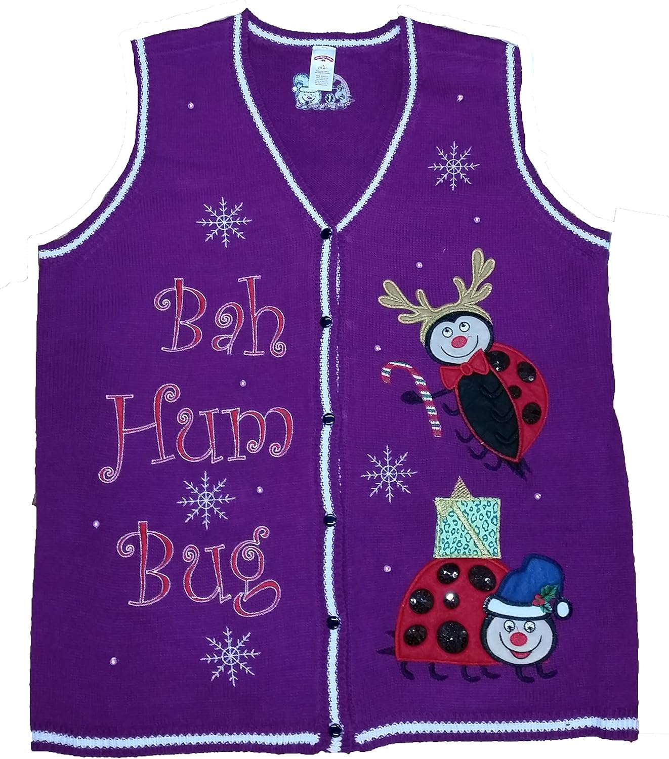 plus size christmas sweater vest