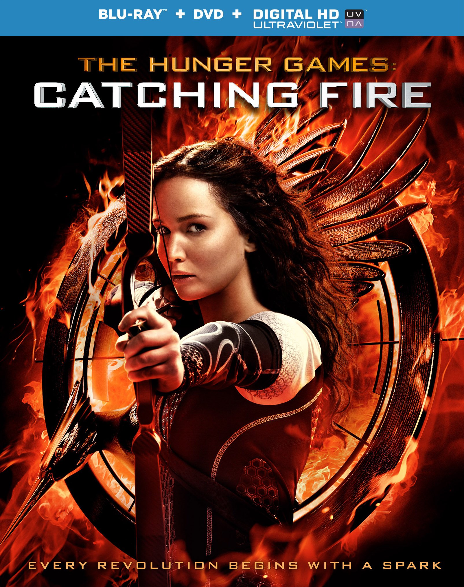 View 1 of The Hunger Games: Catching Fire [Blu-ray + DVD + Digital HD]