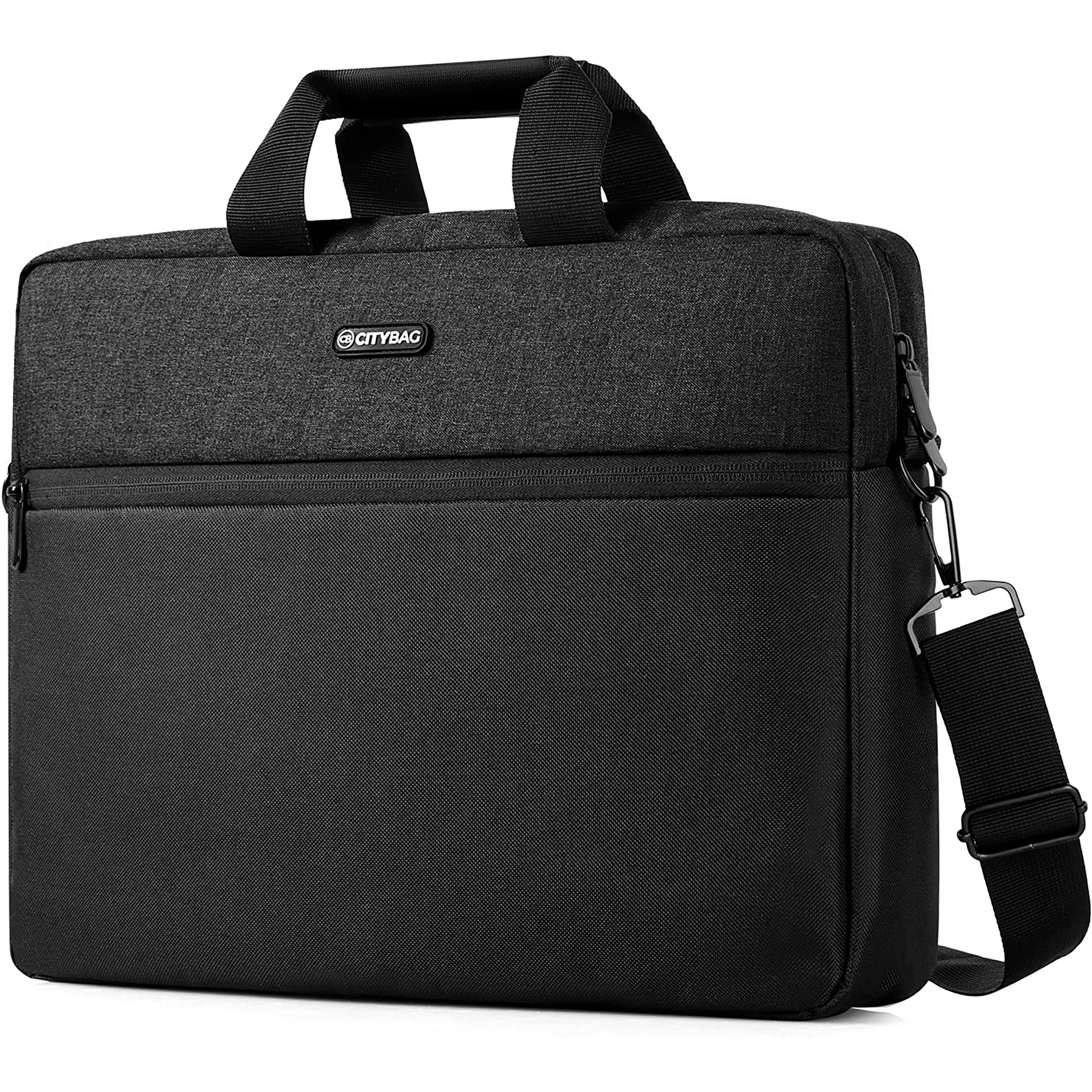 Laptop Shoulder Bag For 15.6 Inch Laptops - Modern 15 Inches Laptop Messenger Bag, Business Briefcase Laptop Bag - Compact Tablet/Computer Carrying case For All 15 Laptop Brands In The UK