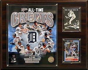 MLB Detroit Tigers All -Time Great Photo Plaque