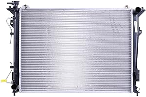 Klimoto Radiator | Compatible with 2006-2011 Hyundai Azera 2006-2010 Hyundai Sonata 2007-2010 Kia Magentis 2007-2010 Kia Optima