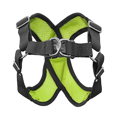 Gooby Choke Free Step-In Comfort X Dog Harness, Black