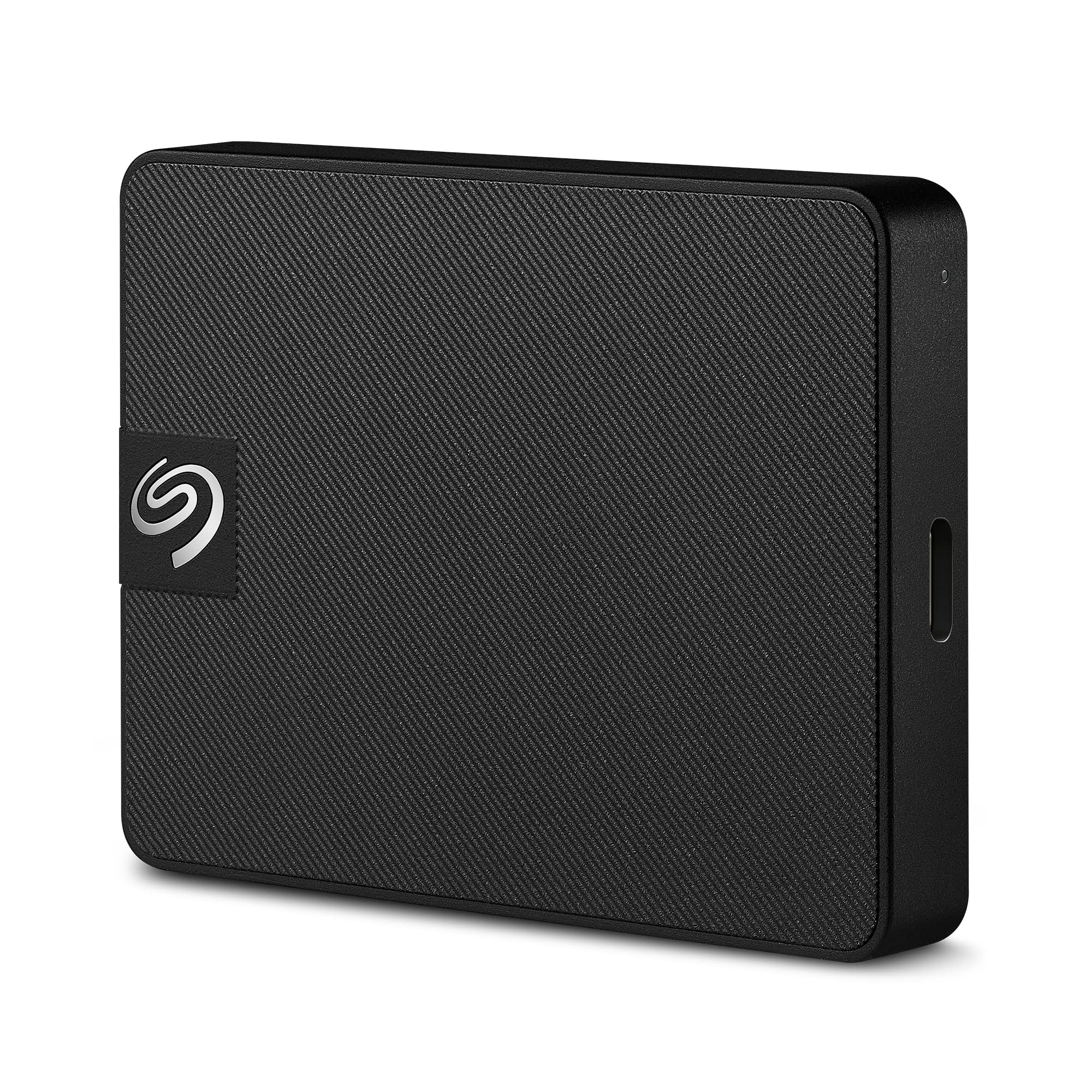 Seagate Expansion SSD, 500GB, externe SSD, USB-C en USB 3.0, voor PC Mac iPad & iPhone, Data Rescue Service (STLH500400)
