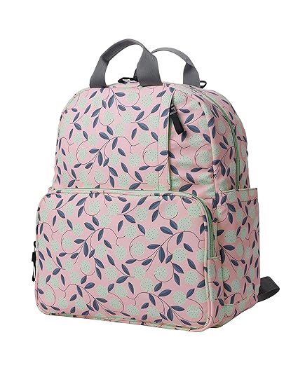 SYGA Diaper Bag Mother Bag Multi-Function Nappy Backpack Bag Organizer for Travel Diaper Bag (Light Pink)