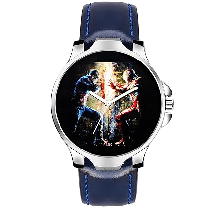 Quartz Movement Analogue Multicolour Dial Avengers Series Boys Watch