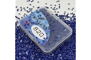 CARSILERS Diamond Painting Beads 820,Diamonds Painting Accessories Replacement for Missing Drills,Diamond Beads Replacement Drills Gems Stones,Round,About 3500pcs