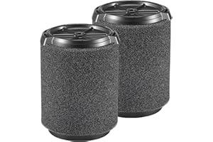 CANAVY VF7000 Filter Replacement Compatible with 5-20 Gallon Wet/Dry Vacuums Cleaners And Husky 6-9 Gallon Vacuum Cleaners Replacement Filter, 2 Pack