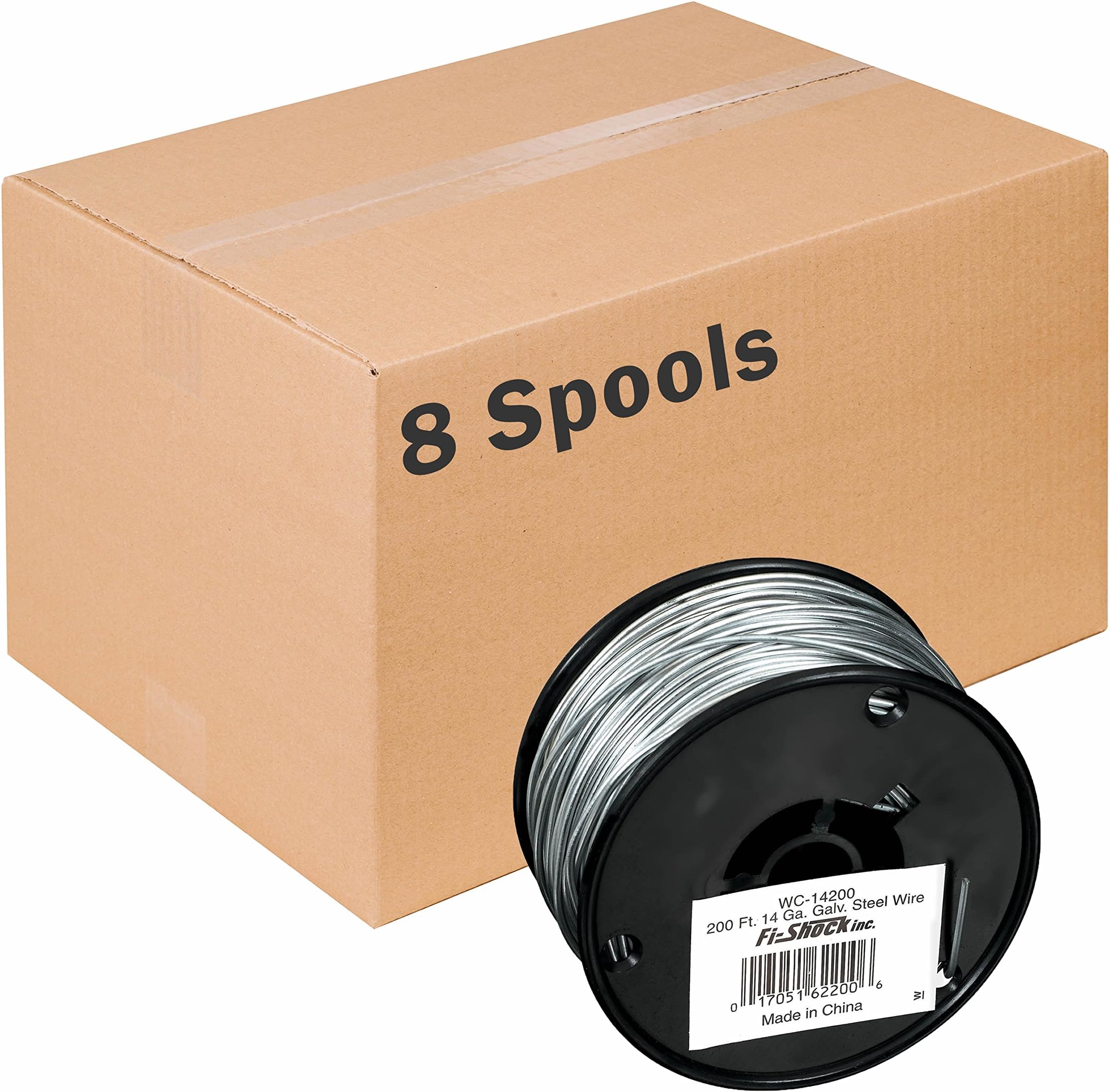 Zareba Systems WC-14200 14-Gauge Steel Wire, 8 Spools