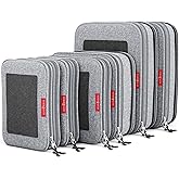 Compression Packing Cubes for Travel Organizers with Double Zipper, LeanTravel