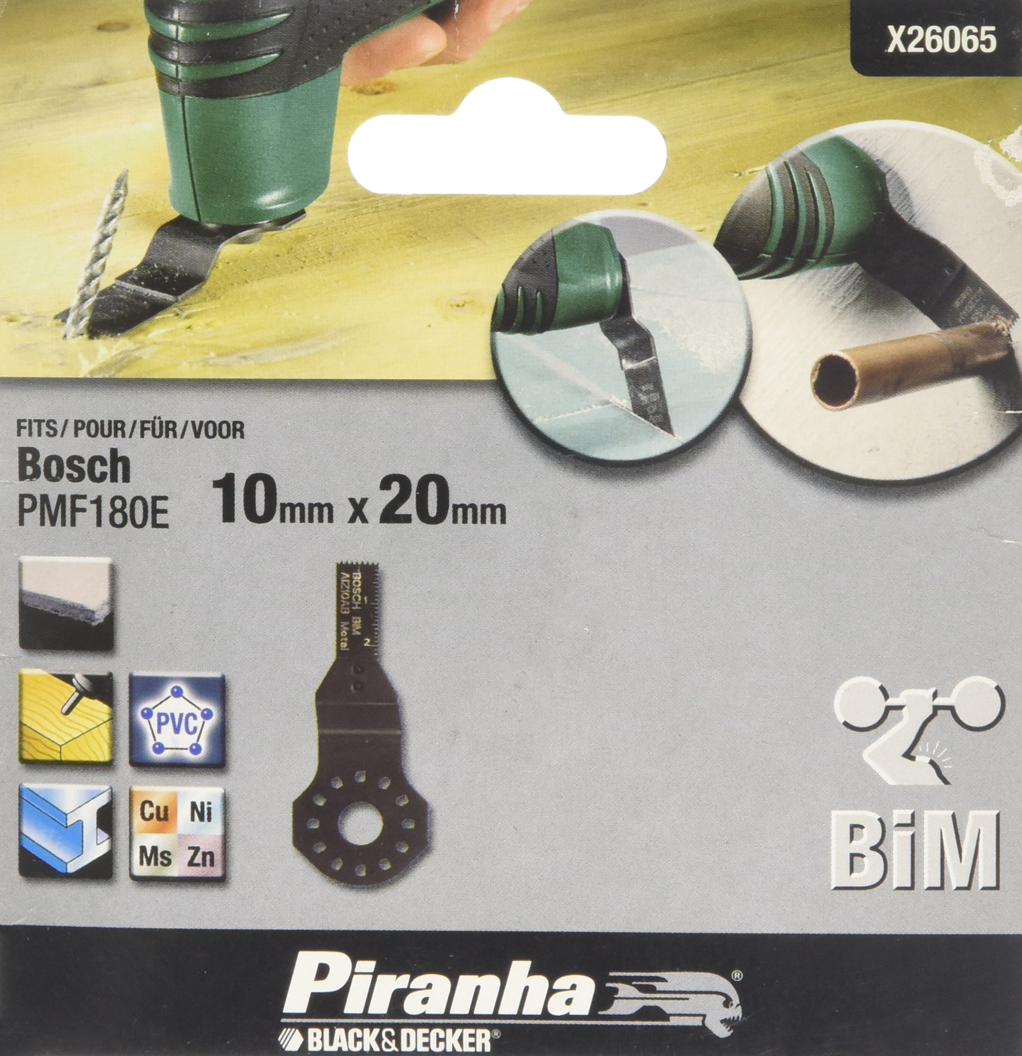 Piranha HCS Plungecut Metal Sawblade with 10 mm Blade Width