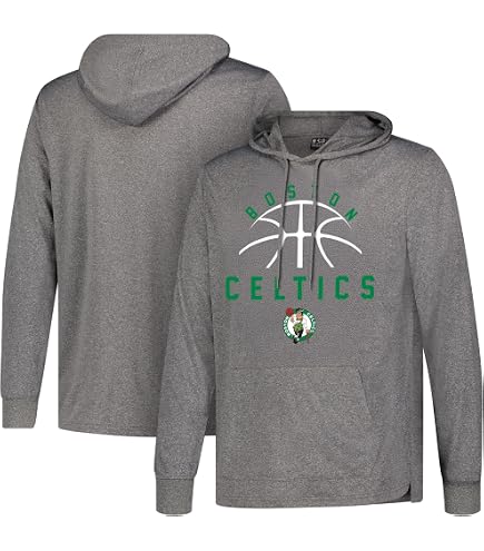 Ultra Game Men's Super Soft Pullover Hoodie - Heather Charcoal, Officially Licensed NBA/NFL, Lightweight - View #12