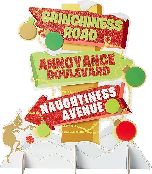 Amazon Com Amscan The Grinch Centerpiece Christmas Decorations