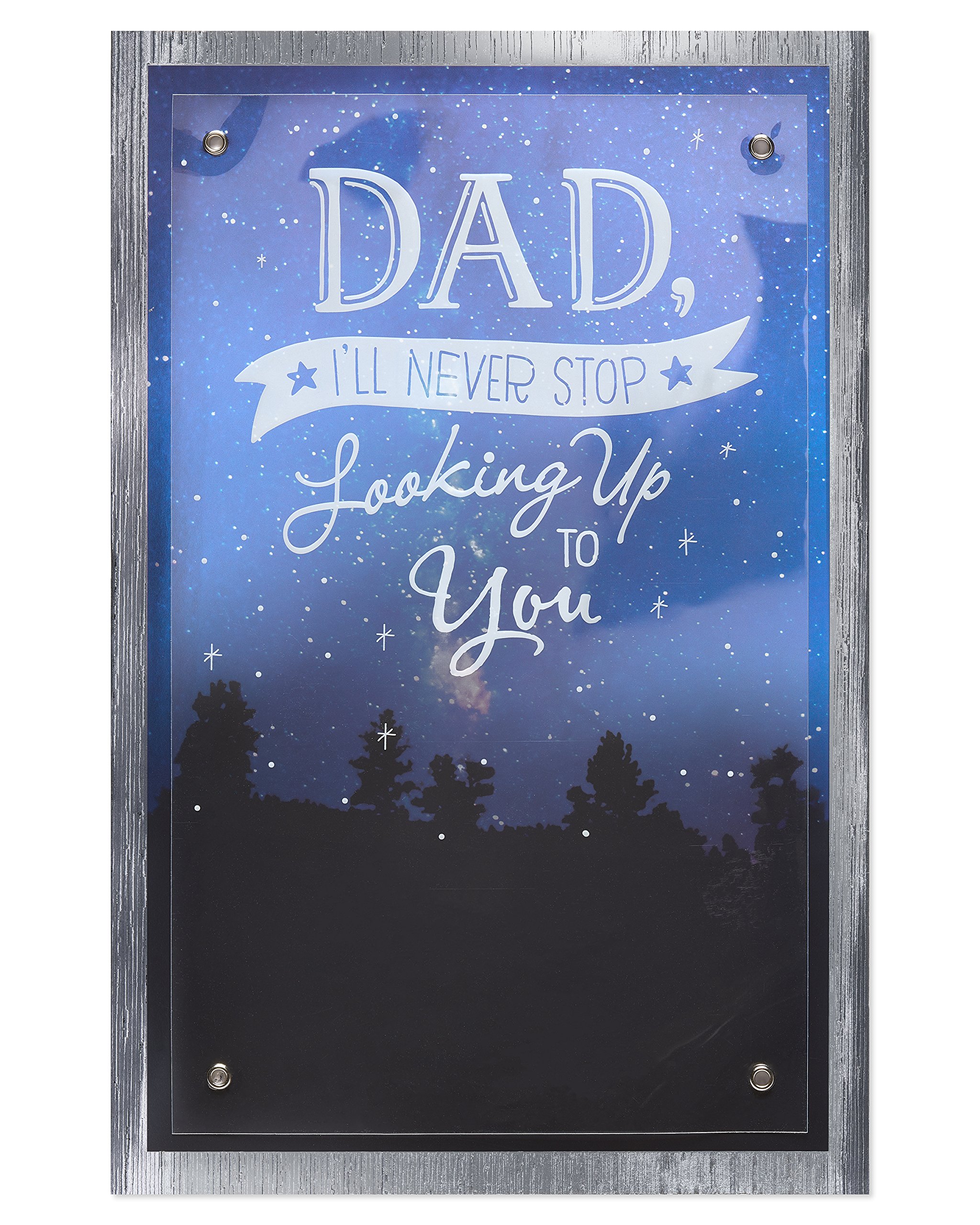 American Greetings Starry Father's Day Card with Foil (6051630)
