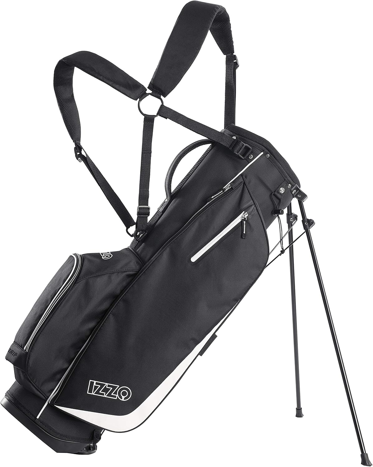 Izzo Ultra Lite Stand Bag, Black : Sports & Outdoors