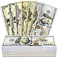 wadoaf 420 Pieces Prop Money Copy Money Movie Play Money for Board Games, Magic,Videos, 7 Denominations: $100, $50, $20, $10,$5,$2,$1