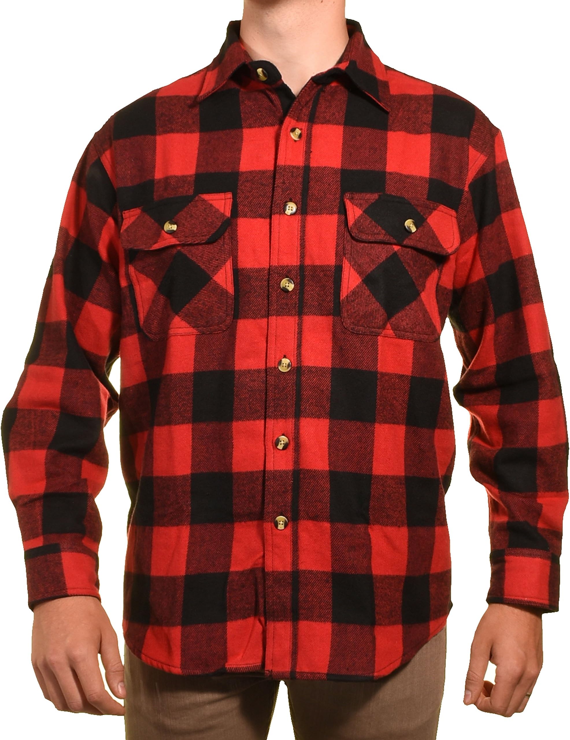 Guides Choice Pro Elite Mens Heavy Duty Flannel Shirt